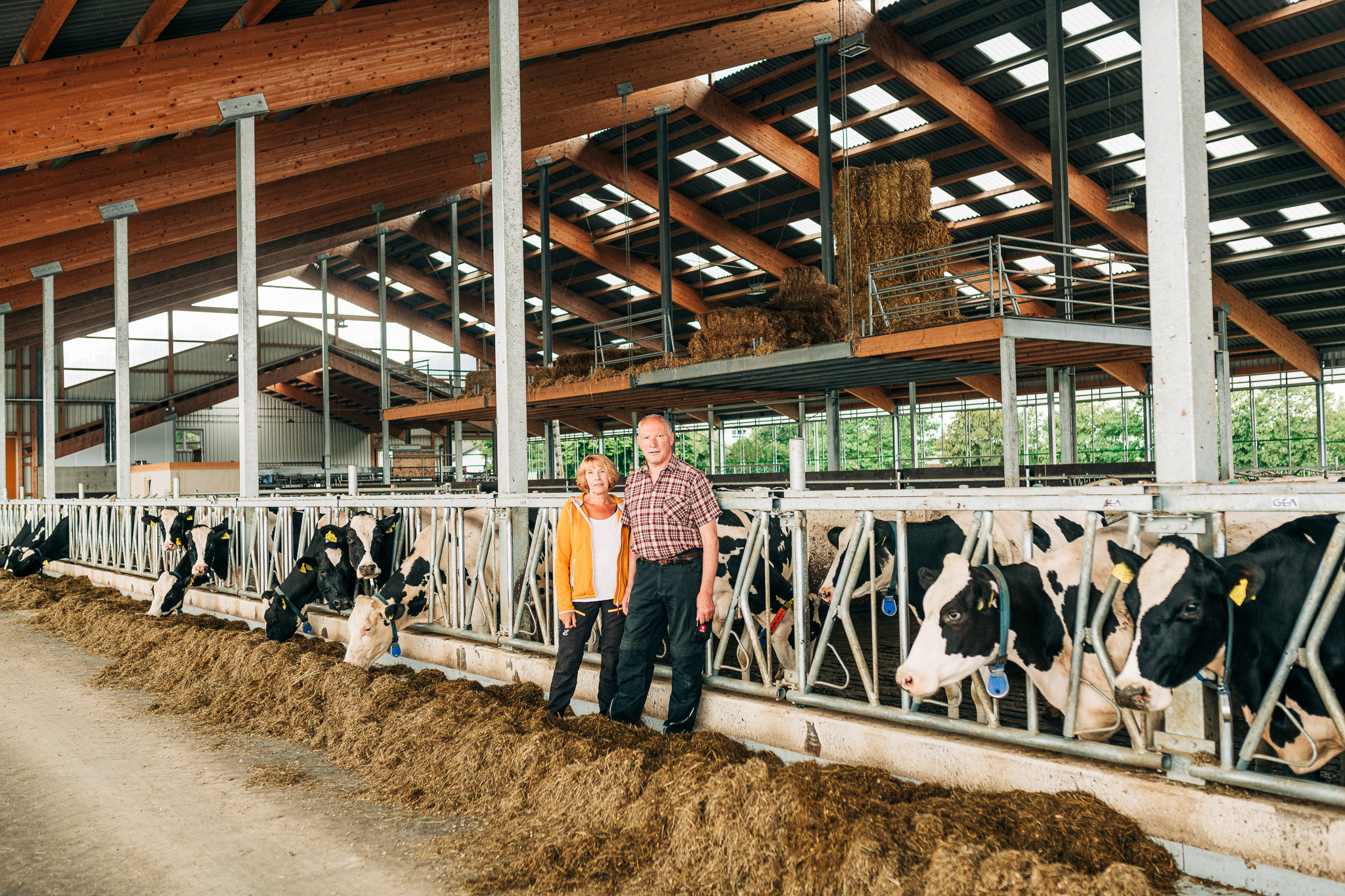 Familie Thelen auf dem Bauernhof